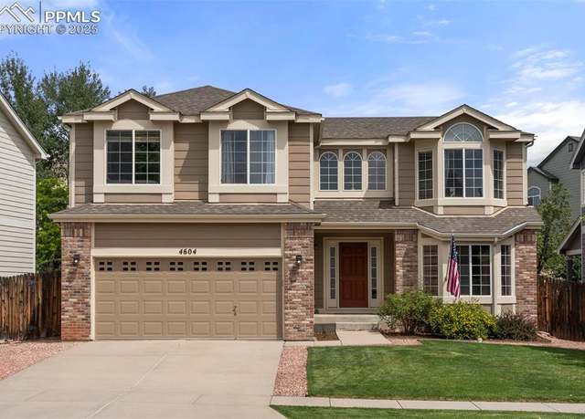 Property at 4604 Desert Varnish Dr, Colorado Springs, CO 80922, 5 beds, 3.5 baths