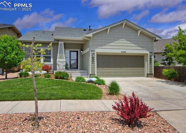 Property at 4228 Notch Trl, Colorado Springs, CO 80924, 4 beds, 3 baths