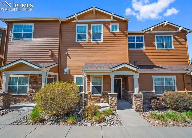Property at 6535 Pennywhistle Pt, Colorado Springs, CO 80923, 2 beds, 2.5 baths