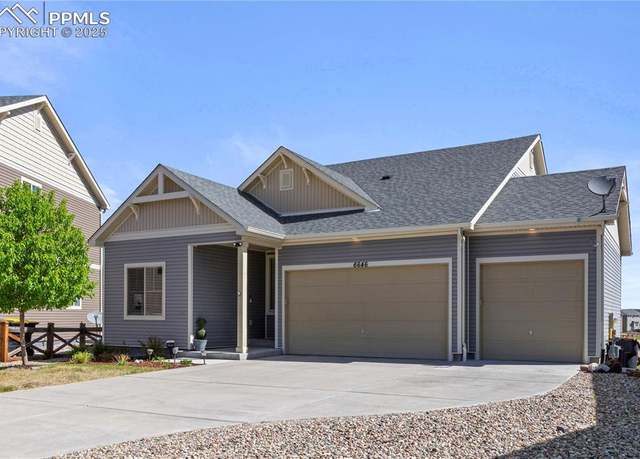 Property at 6646 Backcountry Loop, Colorado Springs, CO 80927, 5 beds, 4 baths