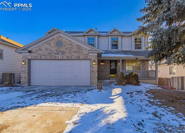 Property at 3747 Pony Tracks Dr, Colorado Springs, CO 80922, 5 beds, 3.5 baths