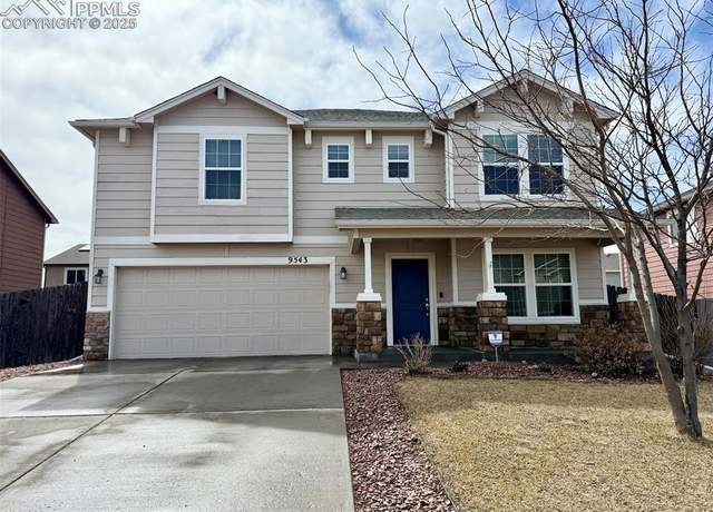 Property at 9543 Copper Canyon Ln, Colorado Springs, CO 80925, 3 beds, 2.5 baths