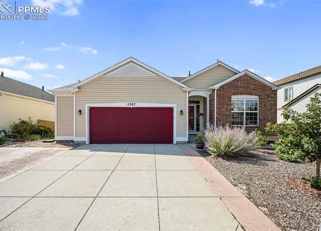 Property at 5387 Spoked Wheel Dr, Colorado Springs, CO 80923, 5 beds, 3 baths