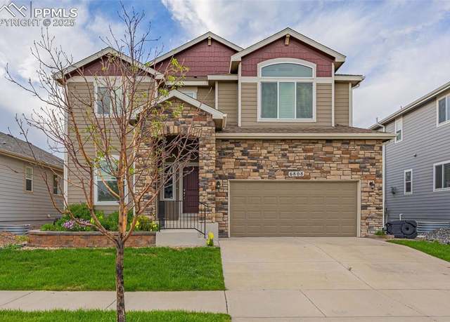Property at 6808 Black Saddle Dr, Colorado Springs, CO 80924, 5 beds, 3.5 baths
