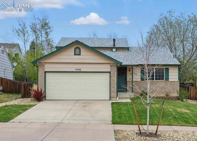 Property at 5790 Vermillion Bluffs Dr, Colorado Springs, CO 80923, 3 beds, 2 baths