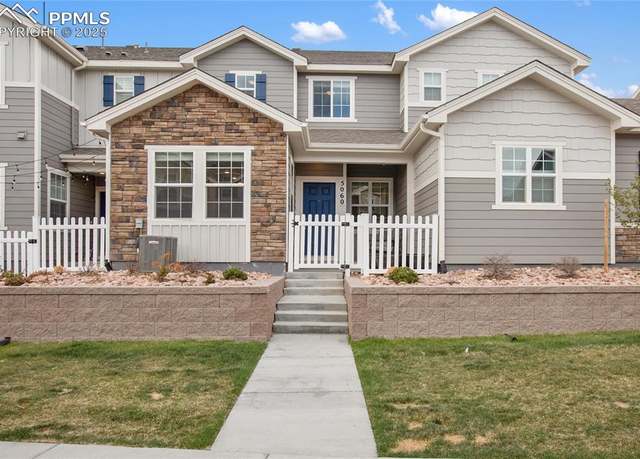 Property at 5060 Mountain Vista Hts, Colorado Springs, CO 80924, 3 beds, 2.5 baths