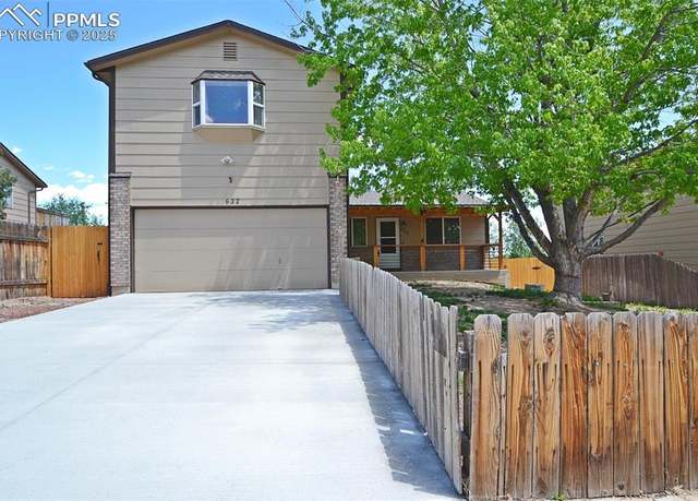 Property at 632 Rye Ridge Rd, Fountain, CO 80817, 4 beds, 2 baths