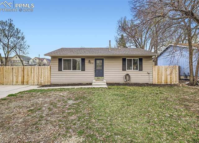 Property at 715 Beldon Dr, Colorado Springs, CO 80903, 3 beds, 2 baths