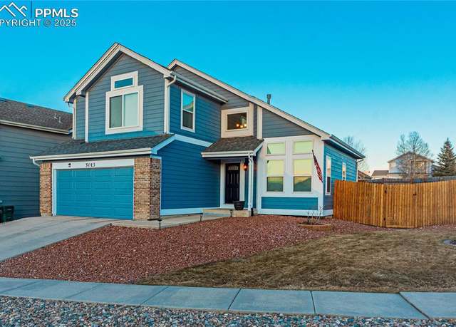 Property at 5013 Horse Carriage Rd, Colorado Springs, CO 80922, 3 beds, 2.5 baths