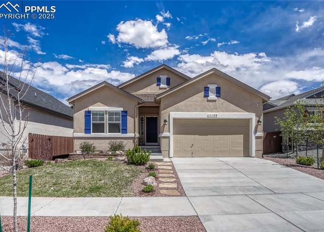 Property at 11149 Galaxy Hunter Dr, Colorado Springs, CO 80908, 4 beds, 3 baths