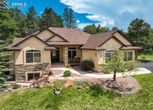 Property at 221 Eagle Pines Dr, Woodland Park, CO 80863, 5 beds, 3 baths