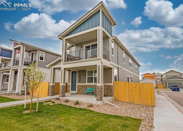 Property at 7607 Sun Shimmer Vw, Colorado Springs, CO 80908, 4 beds, 3.5 baths