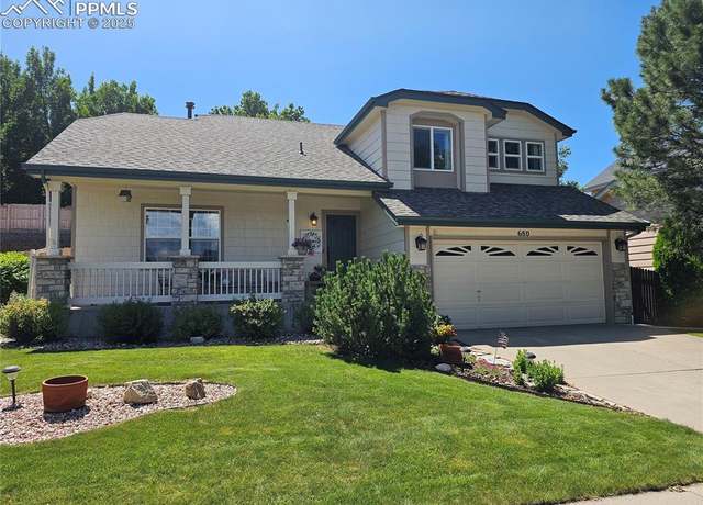Property at 680 Piros Dr, Colorado Springs, CO 80922, 4 beds, 3.5 baths