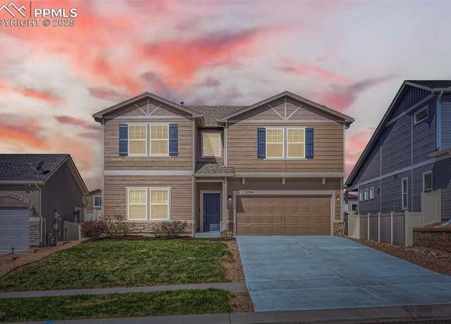 Property at 8094 Misty Moon Dr, Colorado Springs, CO 80924, 4 beds, 2.5 baths