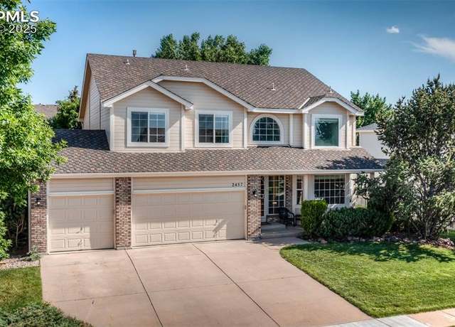 Property at 2457 Craycroft Dr, Colorado Springs, CO 80920, 4 beds, 3.5 baths