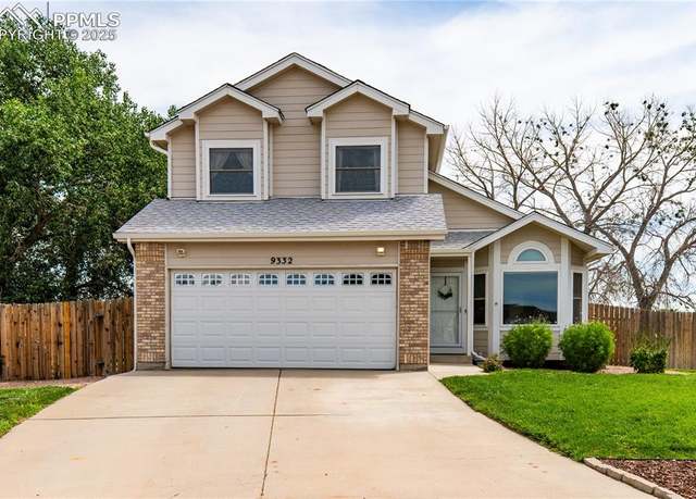Property at 9332 Chieftan Dr, Colorado Springs, CO 80925, 4 beds, 2.5 baths