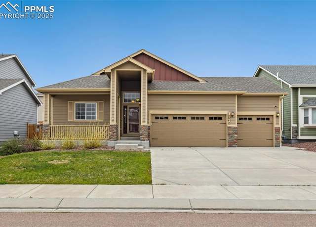 Property at 10842 Scenic Brush Dr, Peyton, CO 80831, 5 beds, 3 baths