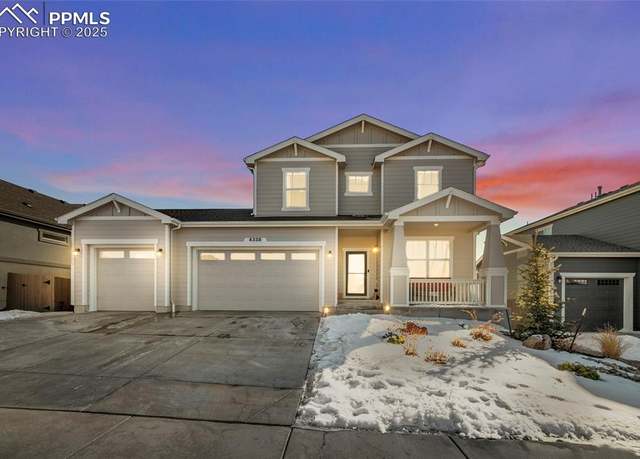 Property at 4338 Hanging Lake Cir, Colorado Springs, CO 80924, 7 beds, 4 baths