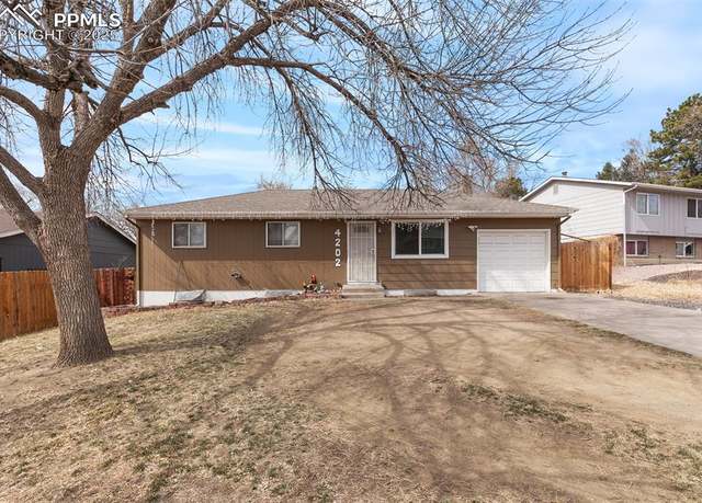 Property at 4202 Whittier Dr, Colorado Springs, CO 80910, 5 beds, 2 baths