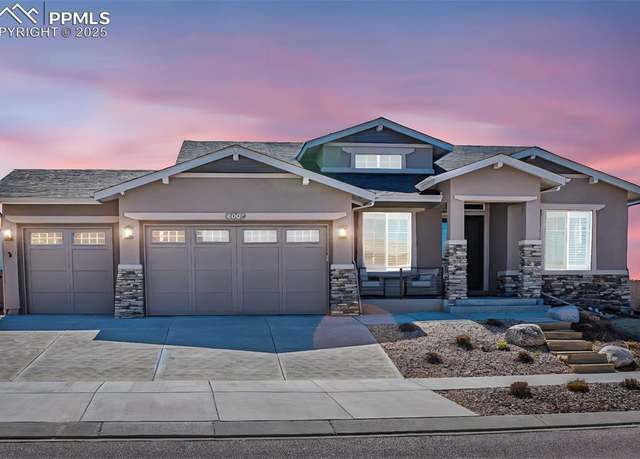 Property at 4007 Notch Trl, Colorado Springs, CO 80924, 5 beds, 4 baths