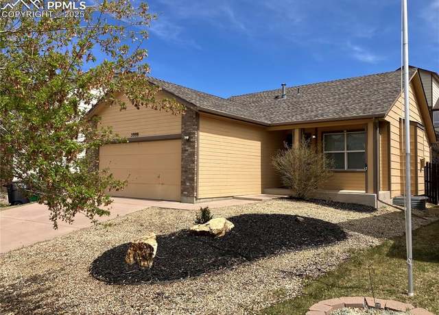 Property at 5999 Pioneer Mesa Dr, Colorado Springs, CO 80923, 4 beds, 2 baths