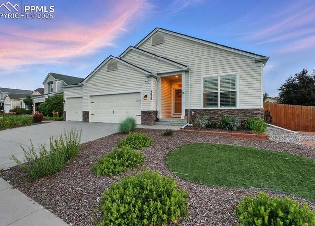 Property at 5055 Sand Hill Dr, Colorado Springs, CO 80923, 5 beds, 3 baths