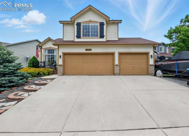 Property at 6817 Grand Prairie Dr, Colorado Springs, CO 80923, 4 beds, 3.5 baths