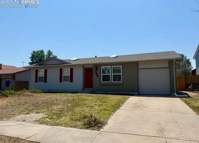 Property at 6819 Noble St, Colorado Springs, CO 80915, 3 beds, 1 bath