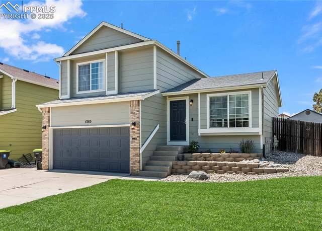 Property at 4380 Gunbarrel Dr, Colorado Springs, CO 80925, 3 beds, 2 baths