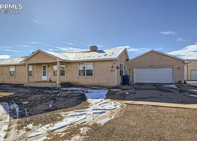 Property at 971 S Los Charros Dr, Pueblo West, CO 81007, 5 beds, 3 baths