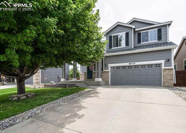 Property at 4529 Crow Creek Dr, Colorado Springs, CO 80922, 4 beds, 3.5 baths