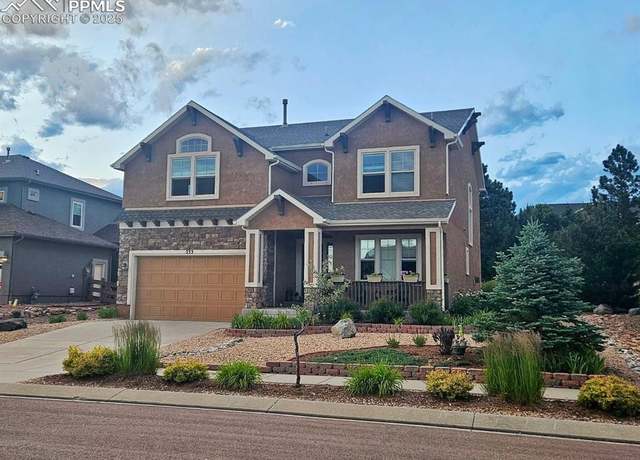 Property at 233 Coyote Willow Dr, Colorado Springs, CO 80921, 5 beds, 4.5 baths
