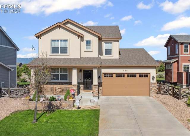 Property at 6612 Big Leaf Ln, Colorado Springs, CO 80927, 3 beds, 2.5 baths