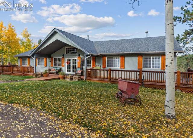 Property at 266 University Dr, Woodland Park, CO 80863, 5 beds, 3 baths