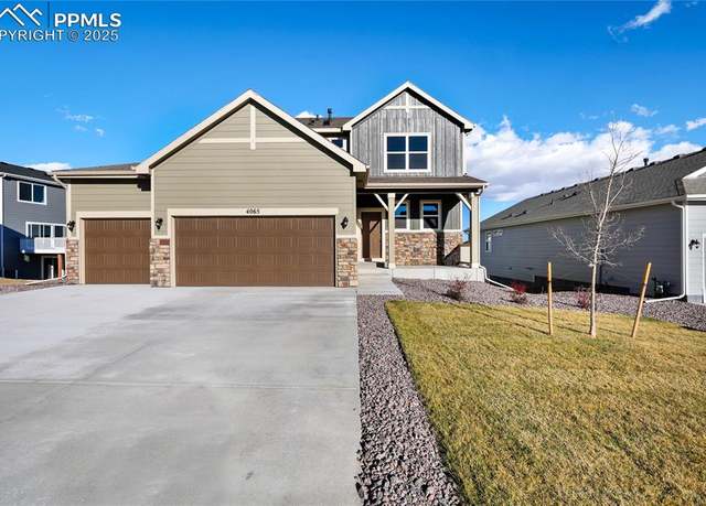 Property at 4065 Ryedale Way, Colorado Springs, CO 80922, 3 beds, 2.5 baths