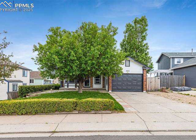 Property at 4465 Archwood Dr, Colorado Springs, CO 80920, 4 beds, 2 baths
