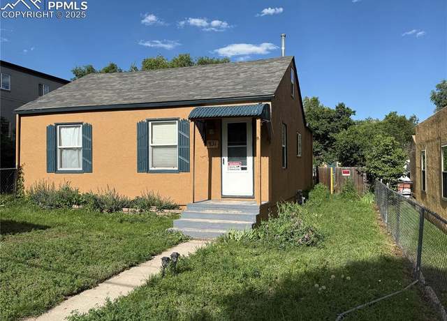 Property at 931 Alexander Rd, Colorado Springs, CO 80909, 2 beds, 1 bath