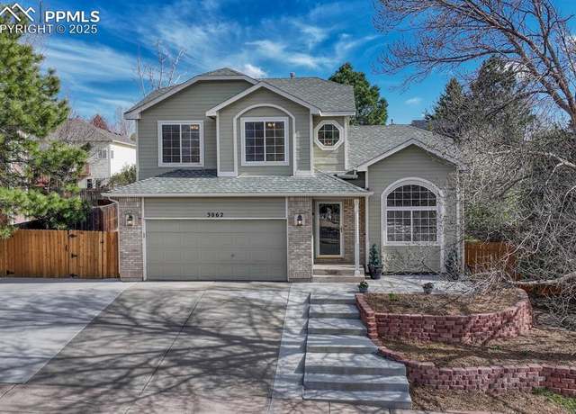 Property at 3062 Pony Tracks Dr, Colorado Springs, CO 80922, 5 beds, 3.5 baths