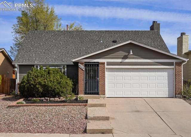 Property at 4720 Live Oak Dr, Colorado Springs, CO 80916, 3 beds, 2 baths