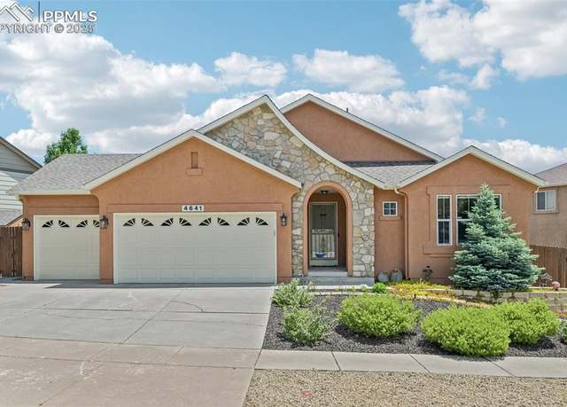 Property at 4641 Hidden River Dr, Colorado Springs, CO 80922, 4 beds, 3 baths
