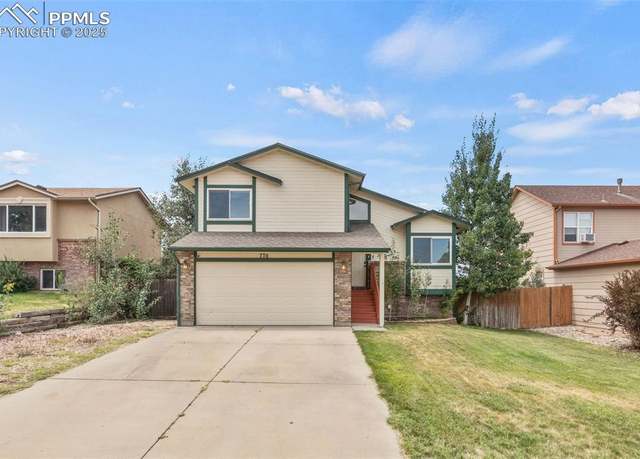 Property at 770 Stargate Dr, Colorado Springs, CO 80911, 3 beds, 3 baths