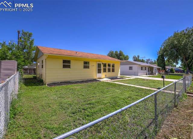 Property at 1110 Norwood Ave, Colorado Springs, CO 80905, 3 beds, 1 bath