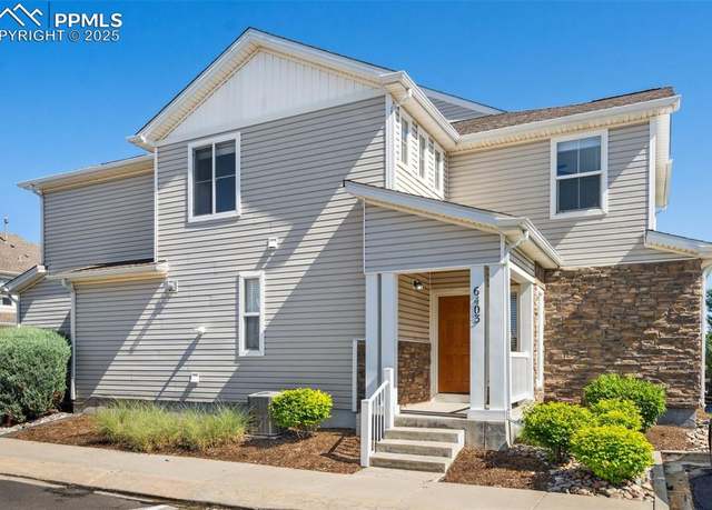 Property at 6403 Black Sand Vw, Colorado Springs, CO 80923, 2 beds, 2.5 baths