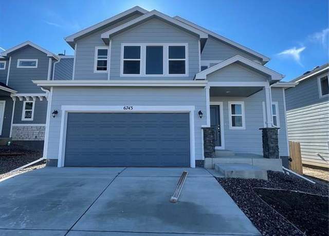 Property at 6743 Pearsoll St, Colorado Springs, CO 80925, 3 beds, 2.5 baths