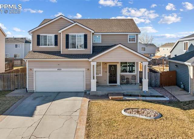 Property at 4925 Hawk Meadow Dr, Colorado Springs, CO 80916, 4 beds, 3.5 baths