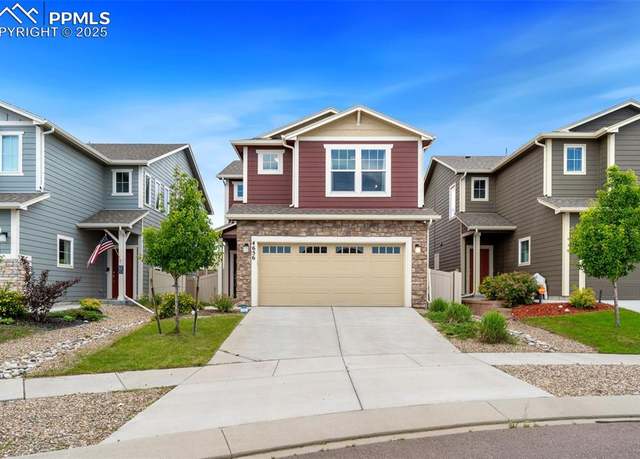 Property at 4656 Gneiss Loop, Colorado Springs, CO 80938, 3 beds, 2.5 baths