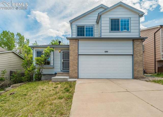 Property at 680 Welsh Cir, Colorado Springs, CO 80916, 3 beds, 2.5 baths
