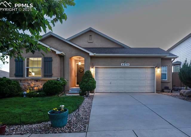 Property at 4579 Desert Varnish Dr, Colorado Springs, CO 80922, 4 beds, 3 baths
