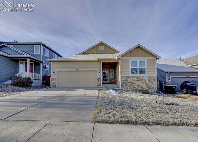 Property at 6071 San Mateo Dr, Colorado Springs, CO 80911, 5 beds, 2 baths