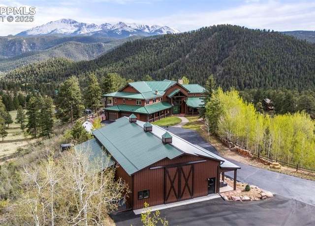 Property at 215 Morning Sun Dr, Woodland Park, CO 80863, 6 beds, 5.5 baths